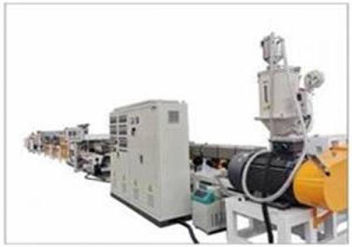 PP PC hollow corrugated sheet machine