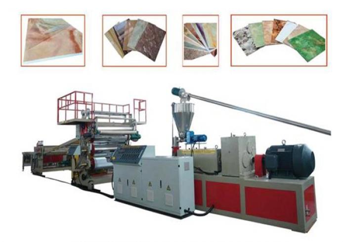 PVC imitation marble board machine