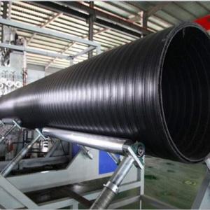 HDPE and Steel reinforced corrugated pipe machine