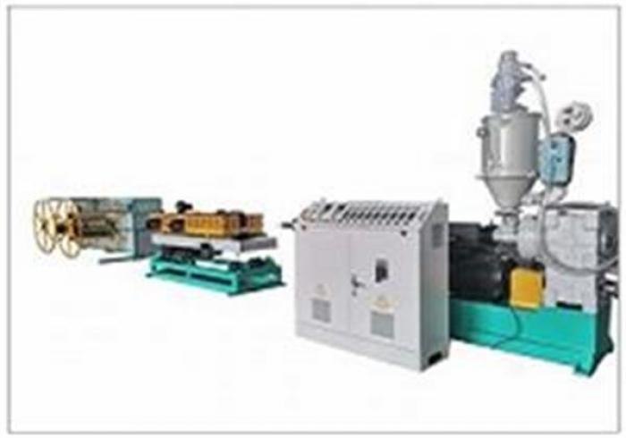 HDPE single wall corrugated pipe machine