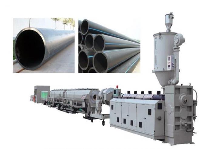 HDPE water and gas supply pipe machine